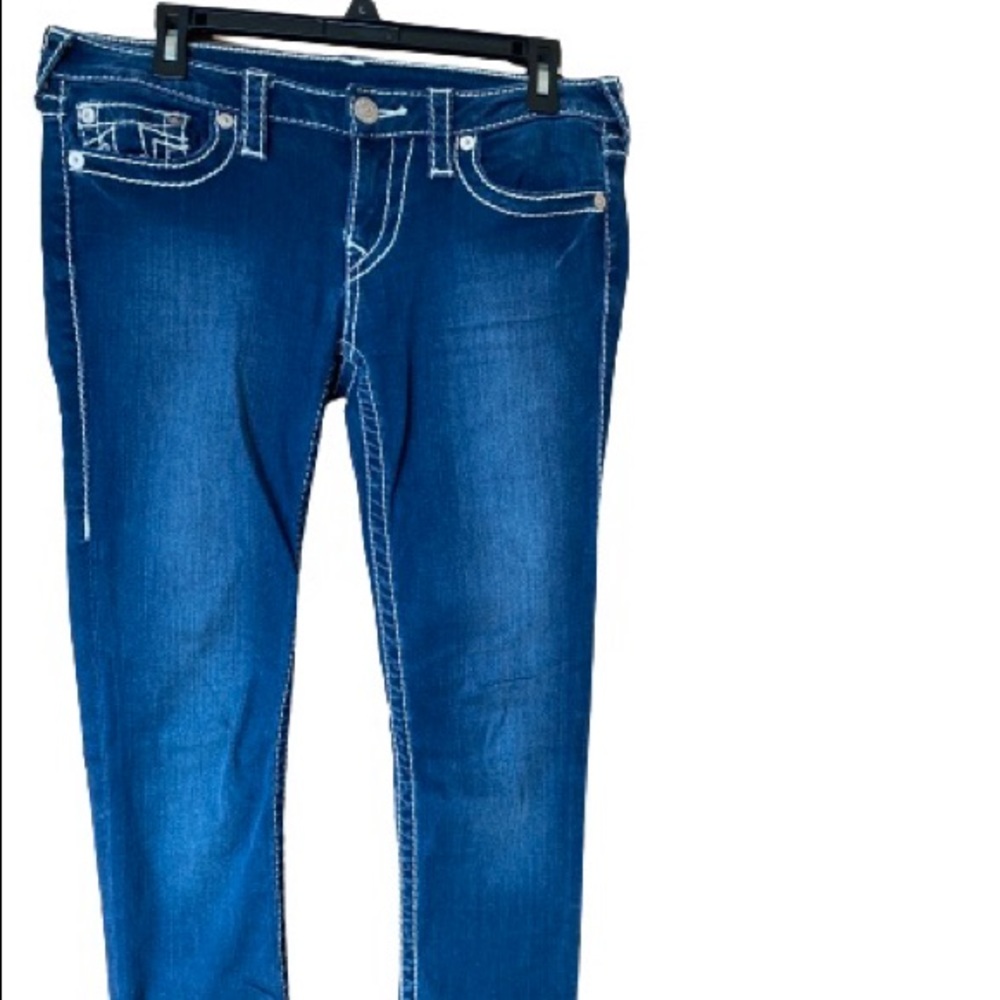 Women’s True Religion Jeans/With White Thread stitching